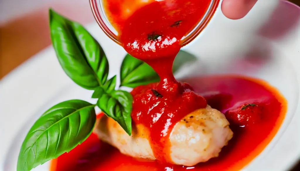 Tomato and Basil Chicken Sauce