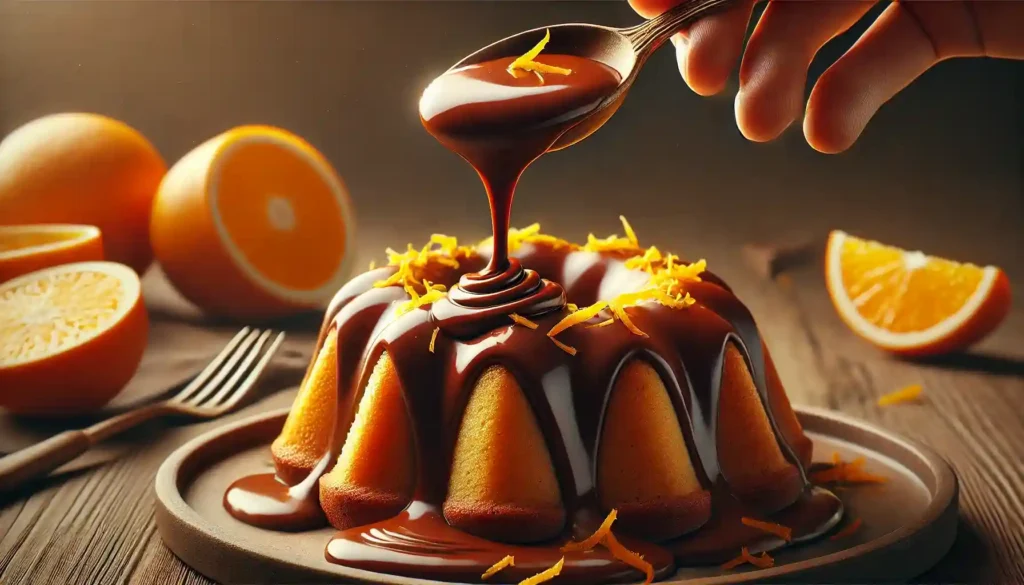 Orange Zest Chocolate Sauce